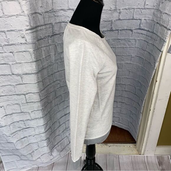 Champion NWOT Longsleeve Crewneck sweatshirt grey sz small women - Picture 6 of 10